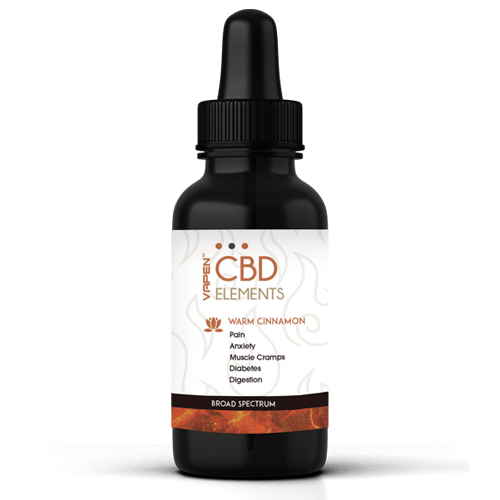 CBD Oil Tincture - Cinnamon | Vapen